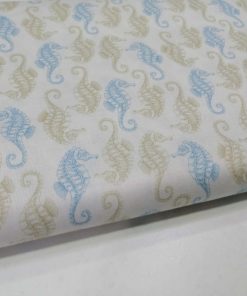 Tecido Cavalos Marinhos