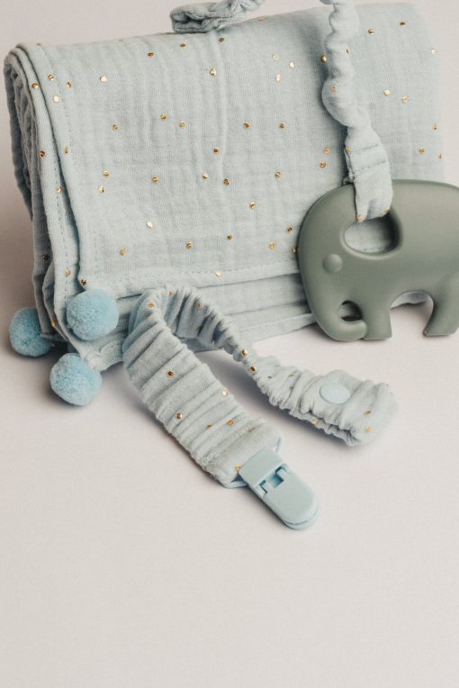 Conjunto de oferta em azul bebé