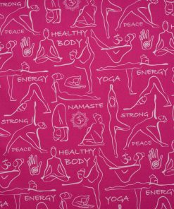 tecido ioga rosa 100% algodão artesanato tecidos para costura criativa DIY e faça você mesmo