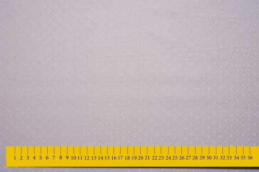 Tecido branco bolinhas tom tom 100% algodão artesanato tecidos para costura criativa DIY e faça você mesmo