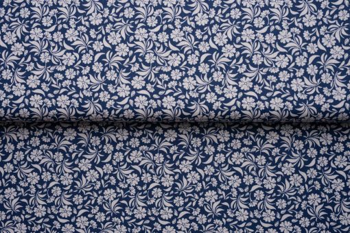 Batita_tecidos_74_of_166 tecido floral azul escuro 100% algodão artesanato tecidos para costura criativa DIY e faça você mesmo